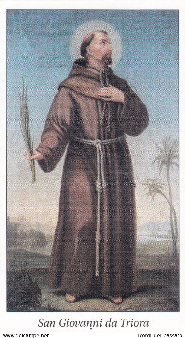 Santino San Giovanni Da Triora - Devotion Images
