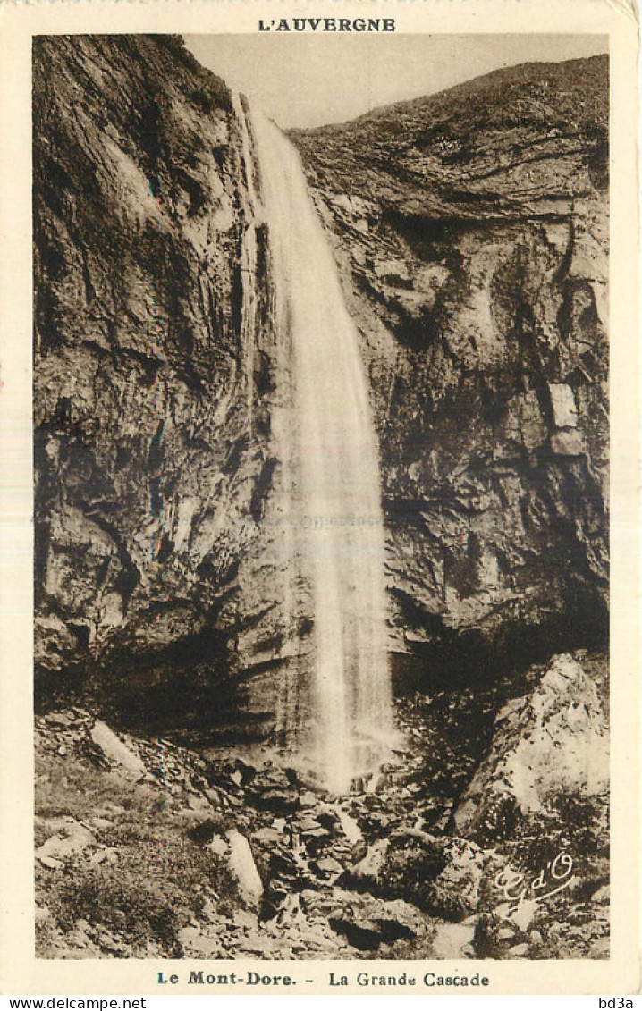 63 - LE MONT DORE -  LA GRANDE CASCADE - Le Mont Dore