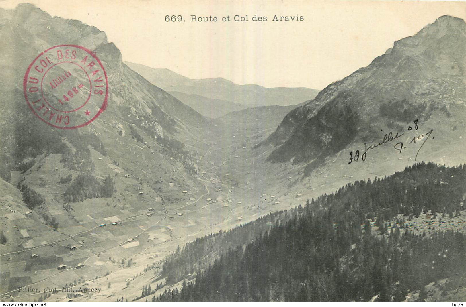 74 - ROUTE ET COL DES ARAVIS - Sonstige & Ohne Zuordnung