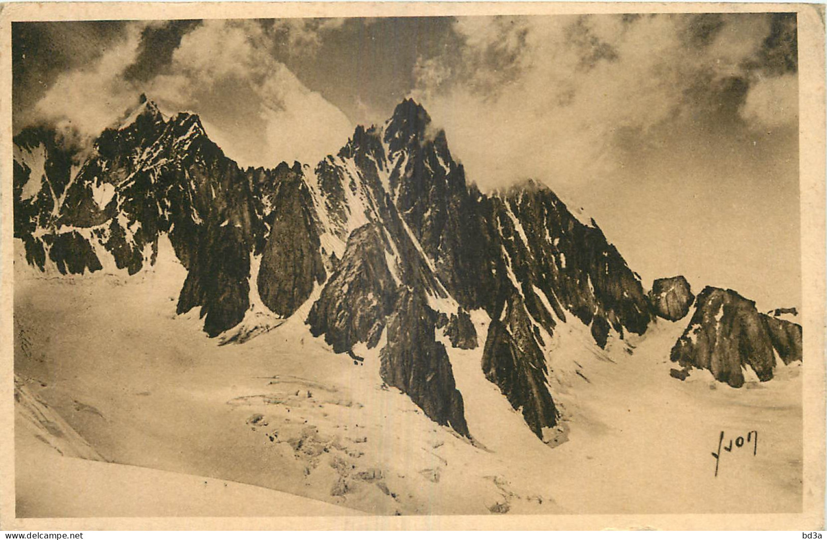 74 - MASSIF DU MONT BLANC - GLACIER DU GEANT - Chamonix-Mont-Blanc