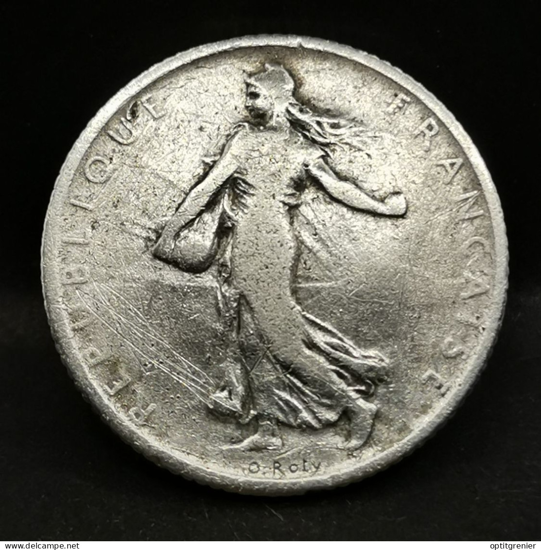 1 FRANC SEMEUSE ARGENT 1908 FRANCE / SILVER (20240513) - 1 Franc