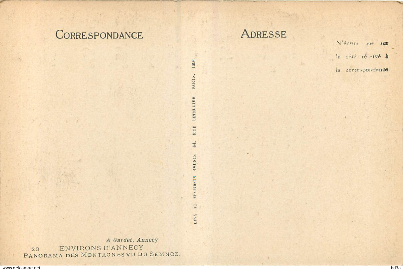 74 - ENVIRONS D'ANNECY - PANORAMA - Andere & Zonder Classificatie