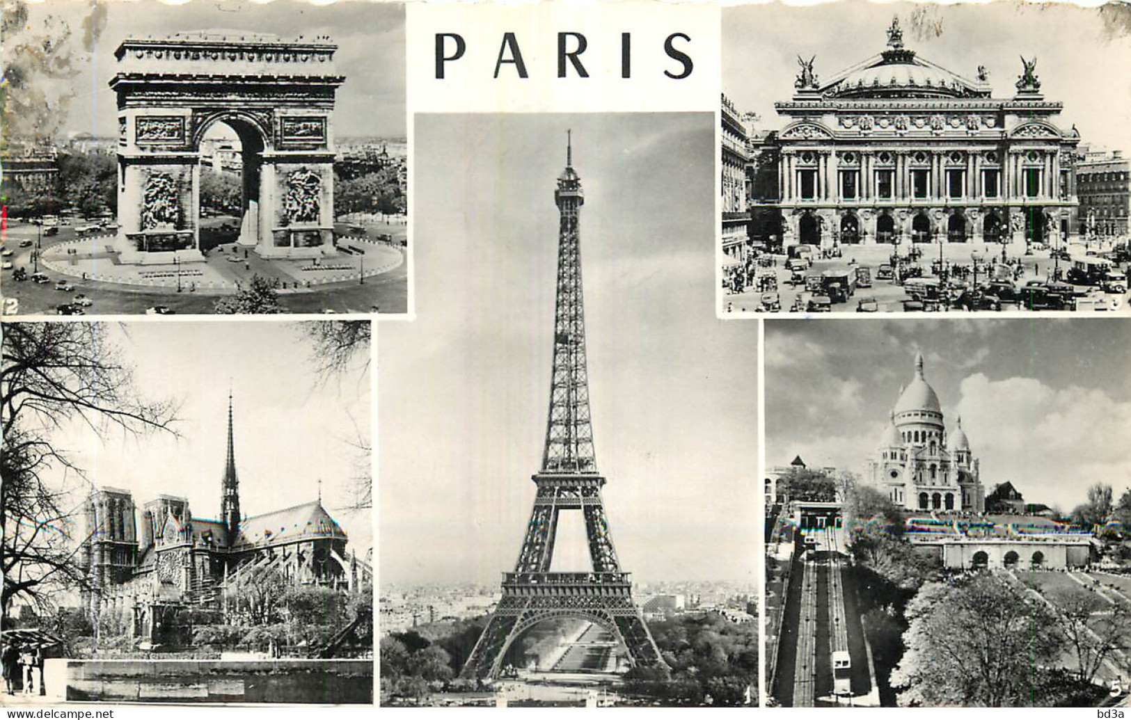 75 - PARIS - MULTIVUES - Multi-vues, Vues Panoramiques