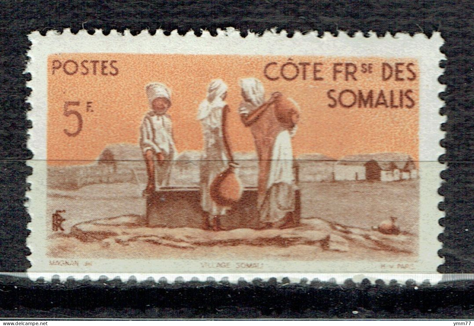 Série Courante : Village - Unused Stamps