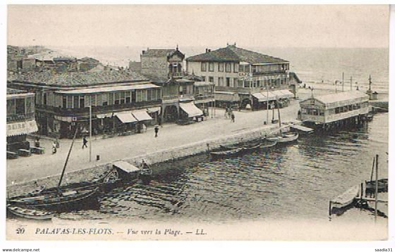 34  PALAVAS LES FLOTS  VUE VERS LES PLAGES - Palavas Les Flots