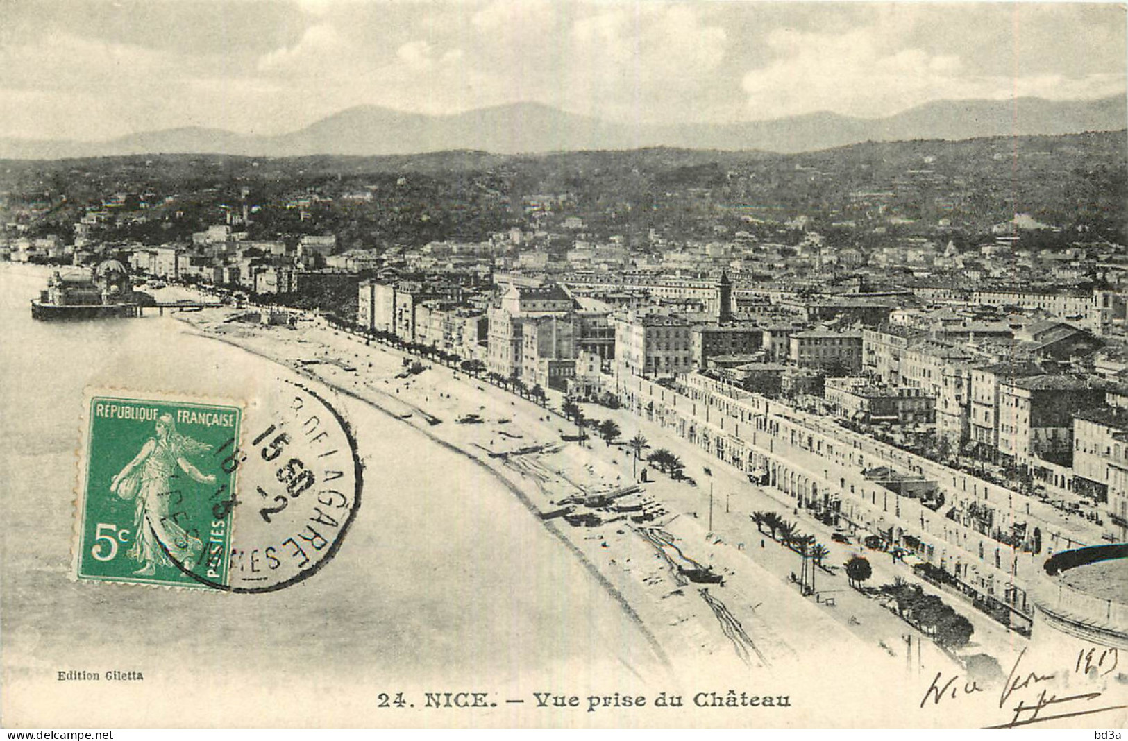06 - NICE - VUE PRISE DU CHATEAU - Other & Unclassified