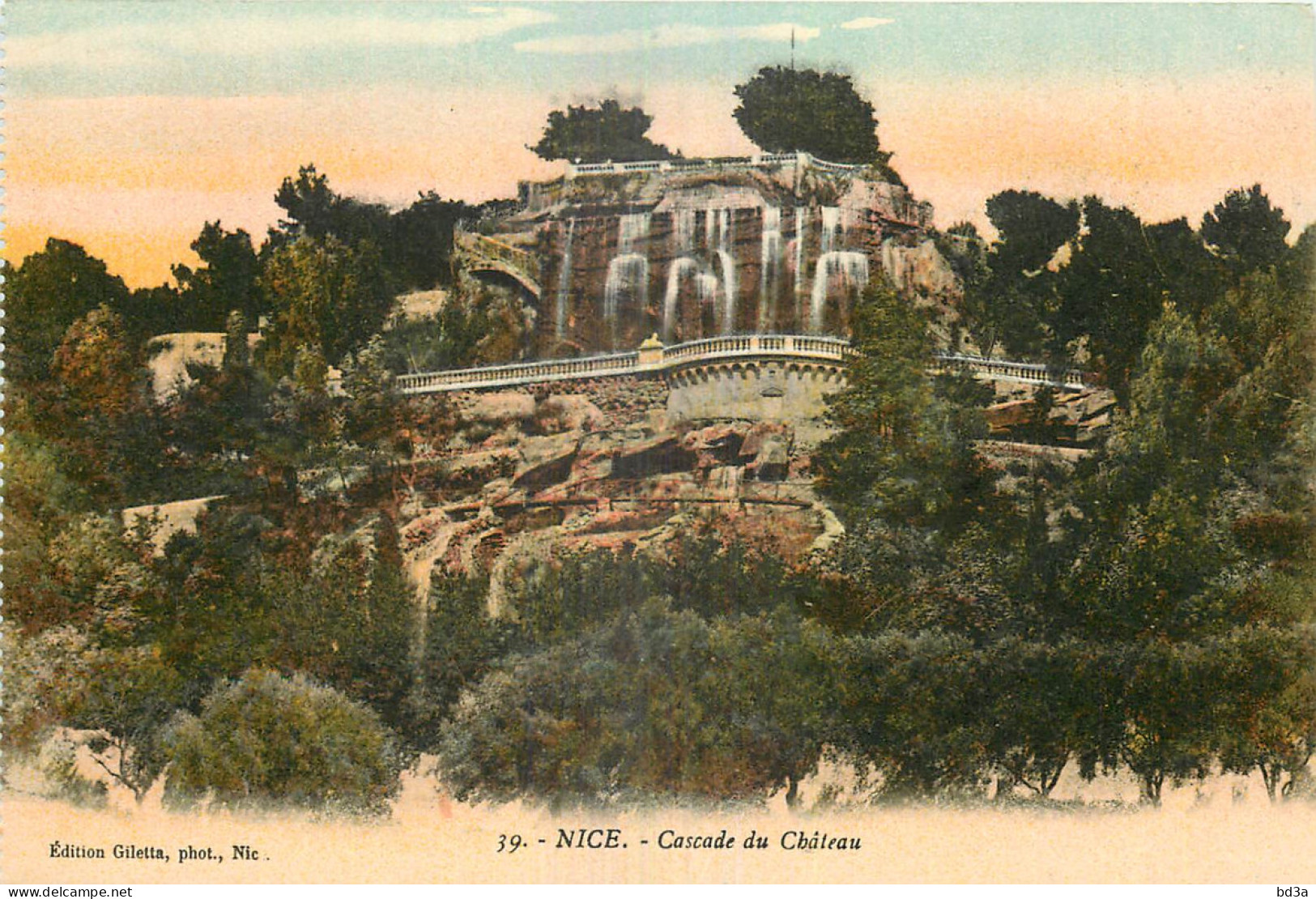 06 - NICE - CASCADE DU CHATEAU - Autres & Non Classés