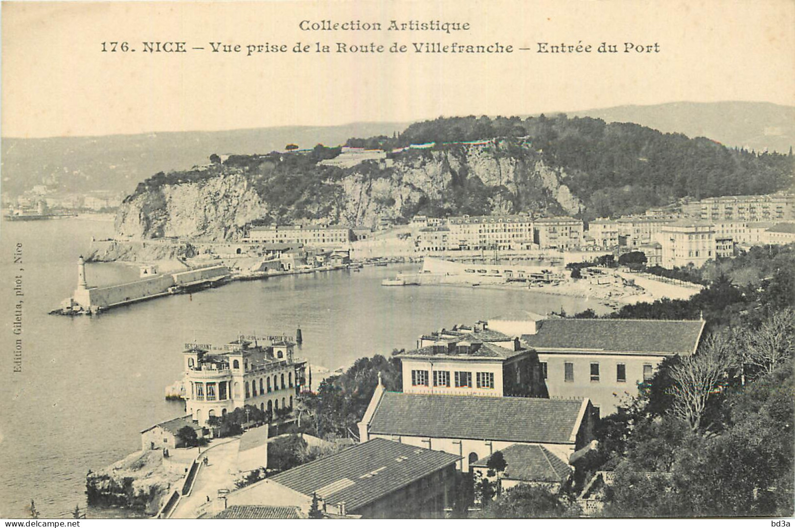 06 - NICE - VUE PRISE DE LA ROUTE DE VILLEFRANCHE - Sonstige & Ohne Zuordnung