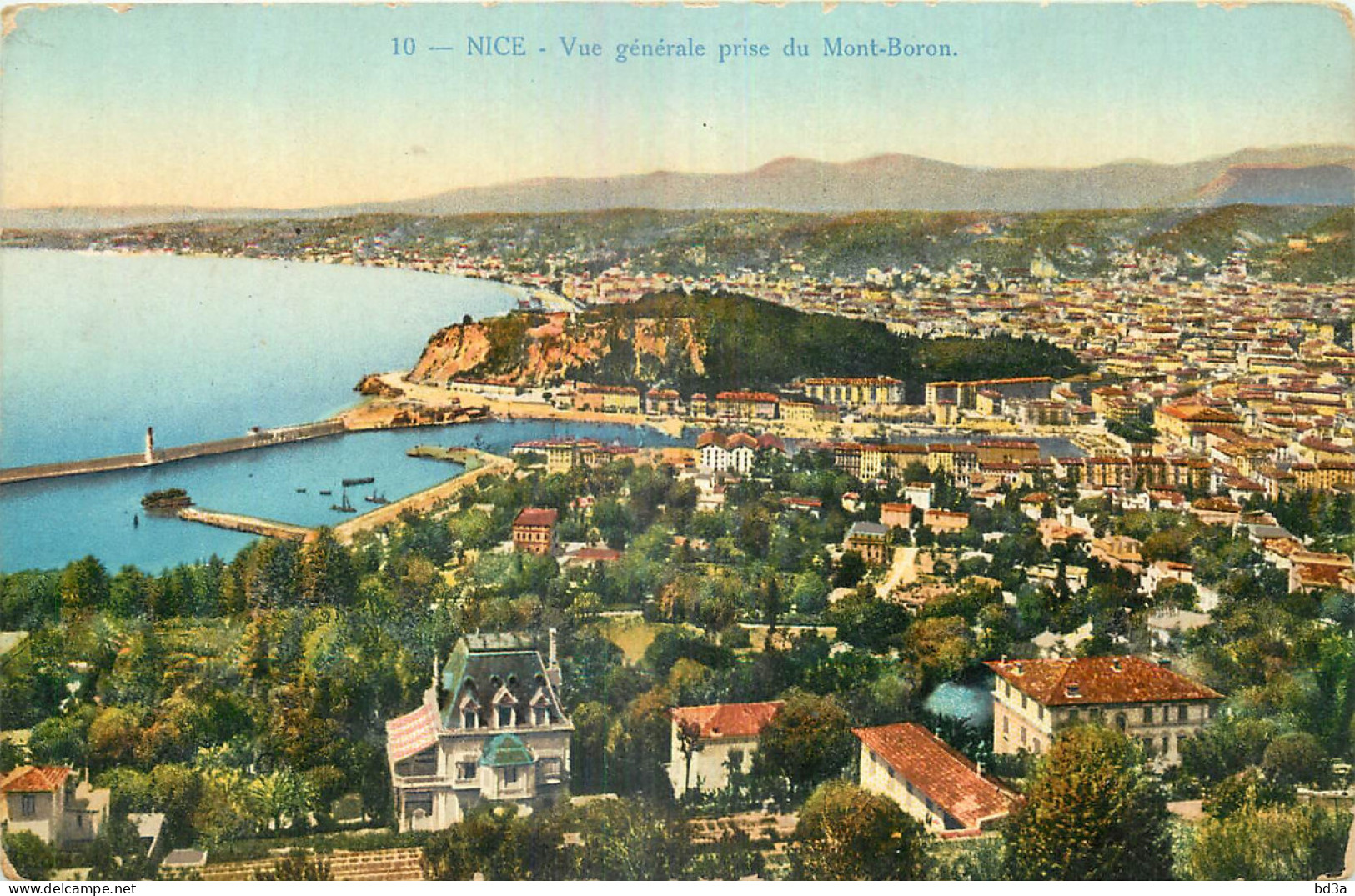 06 - NICE - VUE GENERALE PRISE DU MONT BORON - Andere & Zonder Classificatie