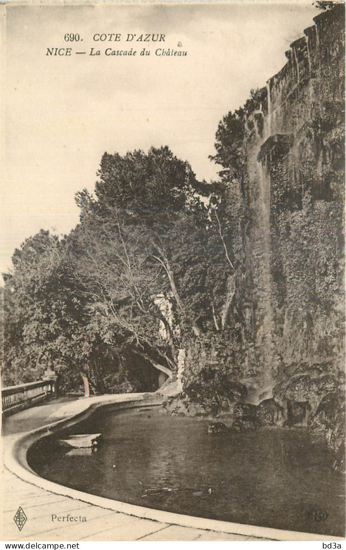 06 - NICE - CASCADE DU CHATEAU - Andere & Zonder Classificatie