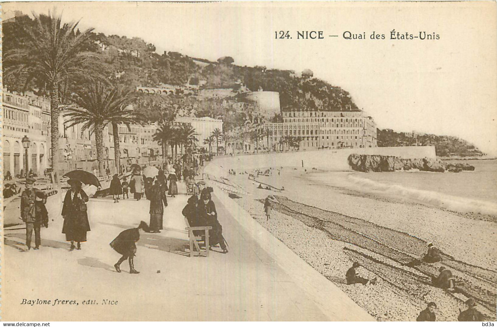 06 - NICE - QUAI DE ETATS UNIS - Autres & Non Classés