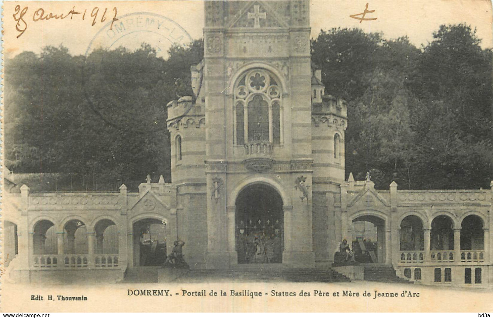 88 - DOMREMY - PORTAIL DE LA BASILIQUE - Domremy La Pucelle