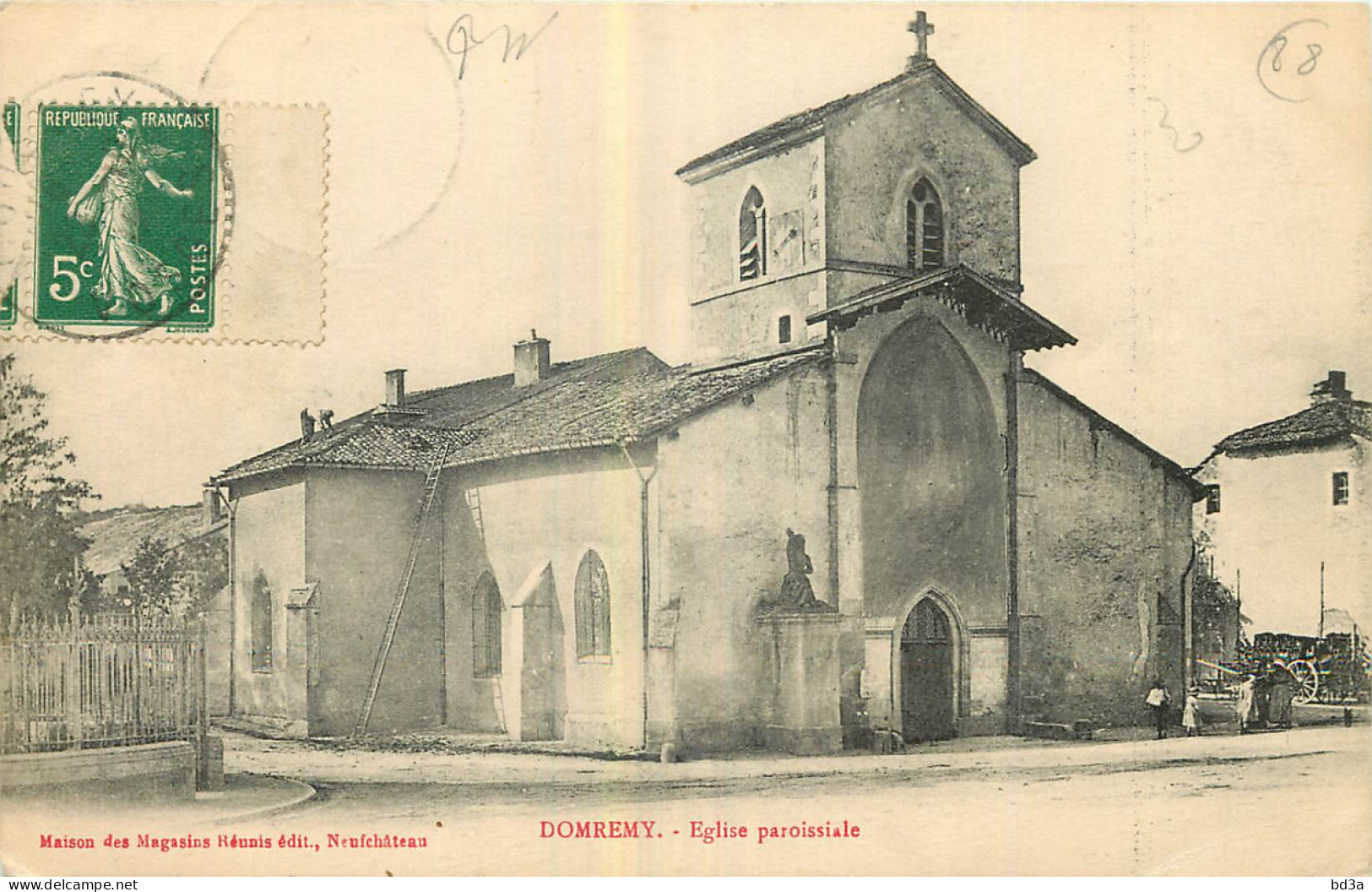 88 - DOMREMY - EGLISE - Domremy La Pucelle