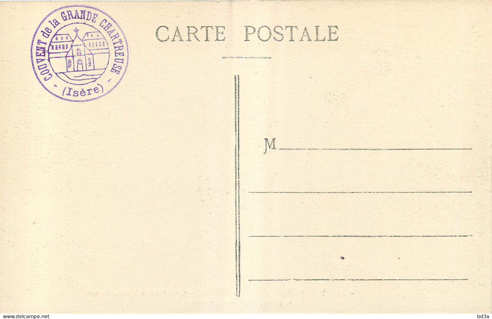 38 -  GRANDE CHARTREUSE - LA CHAPELLE ST LOUIS - Chartreuse