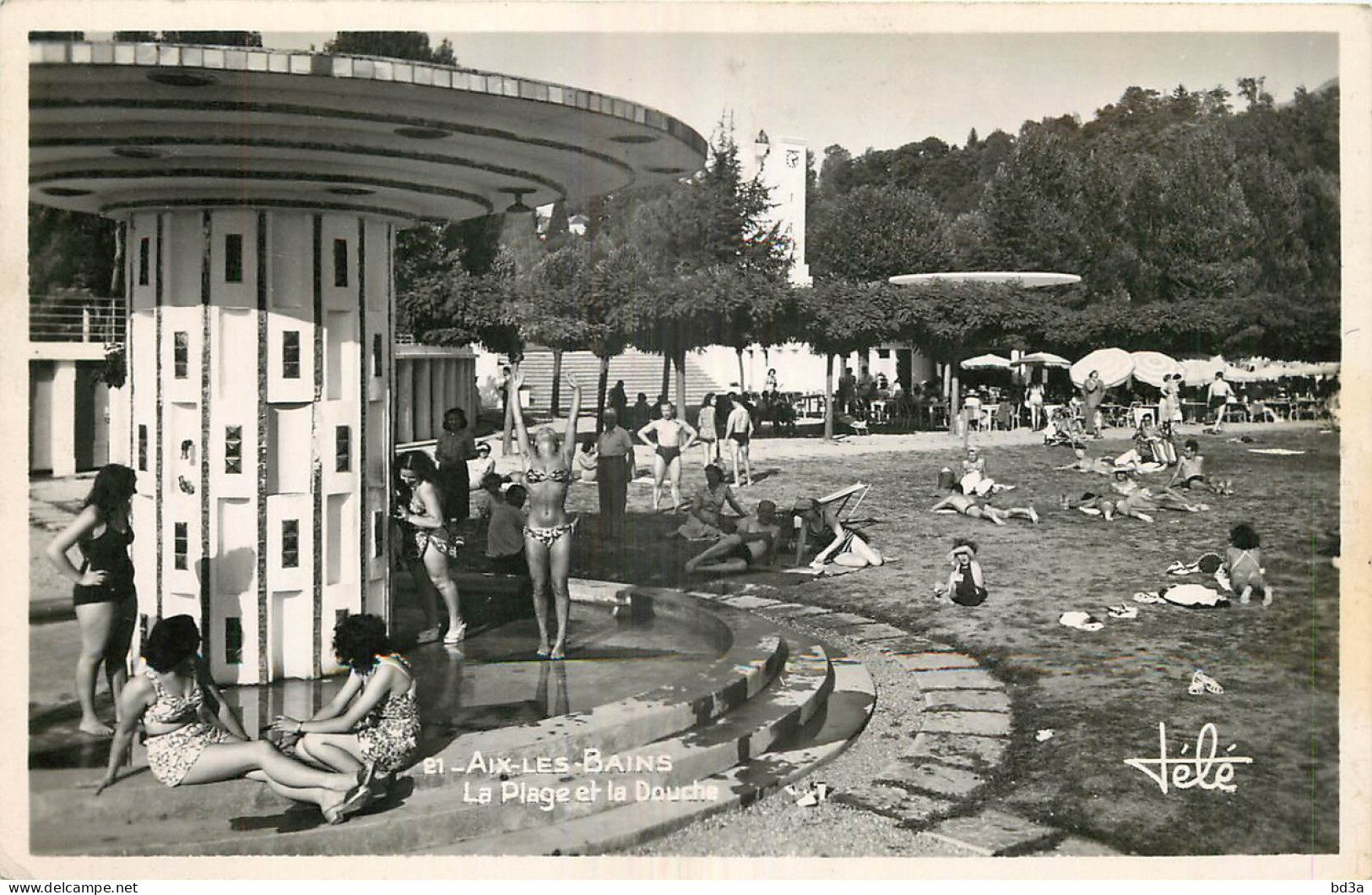 73 - AIX LES BAINS - LA PLAGE ET LA DOUCHE - Aix Les Bains