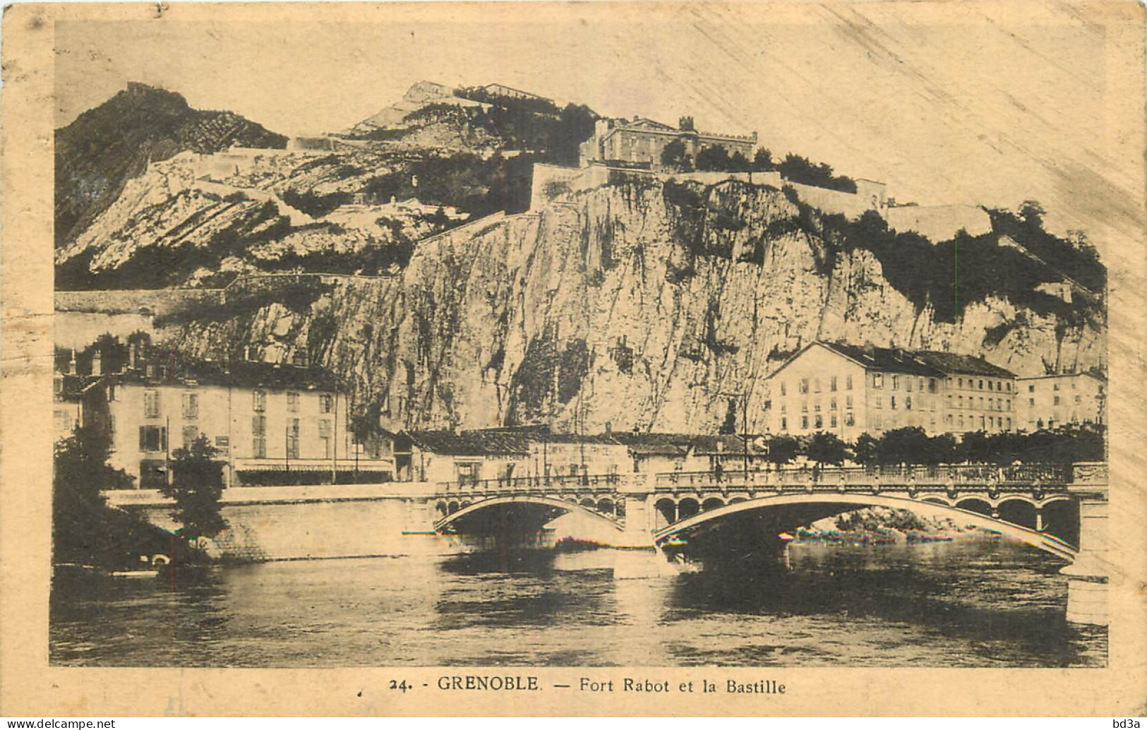 38 - GRENOBLE - FORT RABOT ET LA BASTILLE - Grenoble