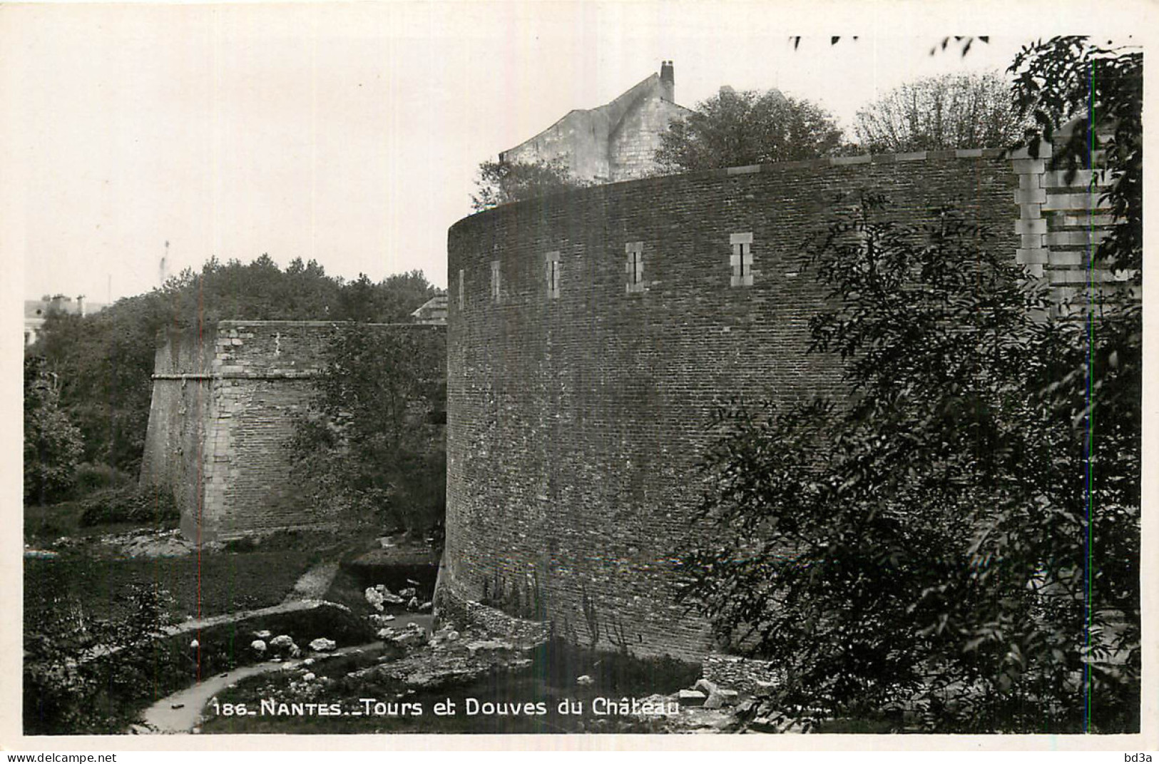 44 - NANTES - TOURS ET DOUVES DU CHATEAU - Nantes