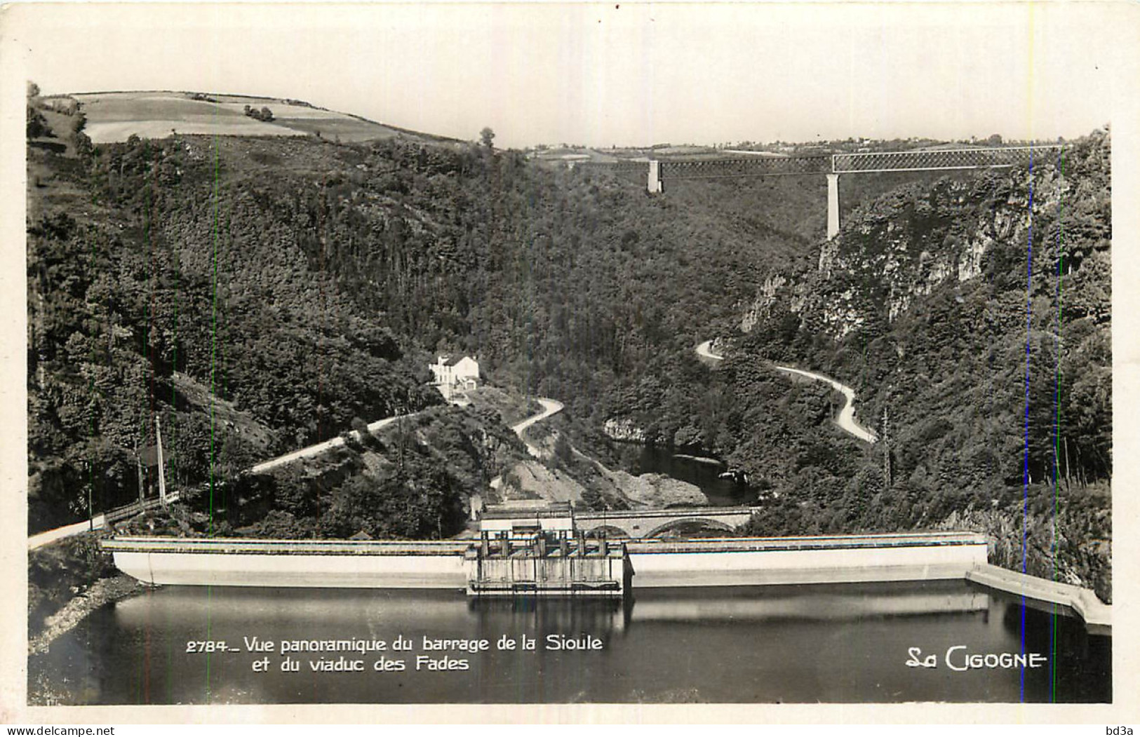 63 - BARRAGE DE LA SIOULE ET VIADUC DES FADES - Otros & Sin Clasificación