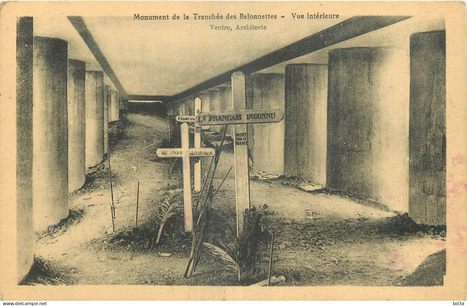 55 - MONUMENT DE LA TRANCHEE DES BAIONNETTES - Otros & Sin Clasificación