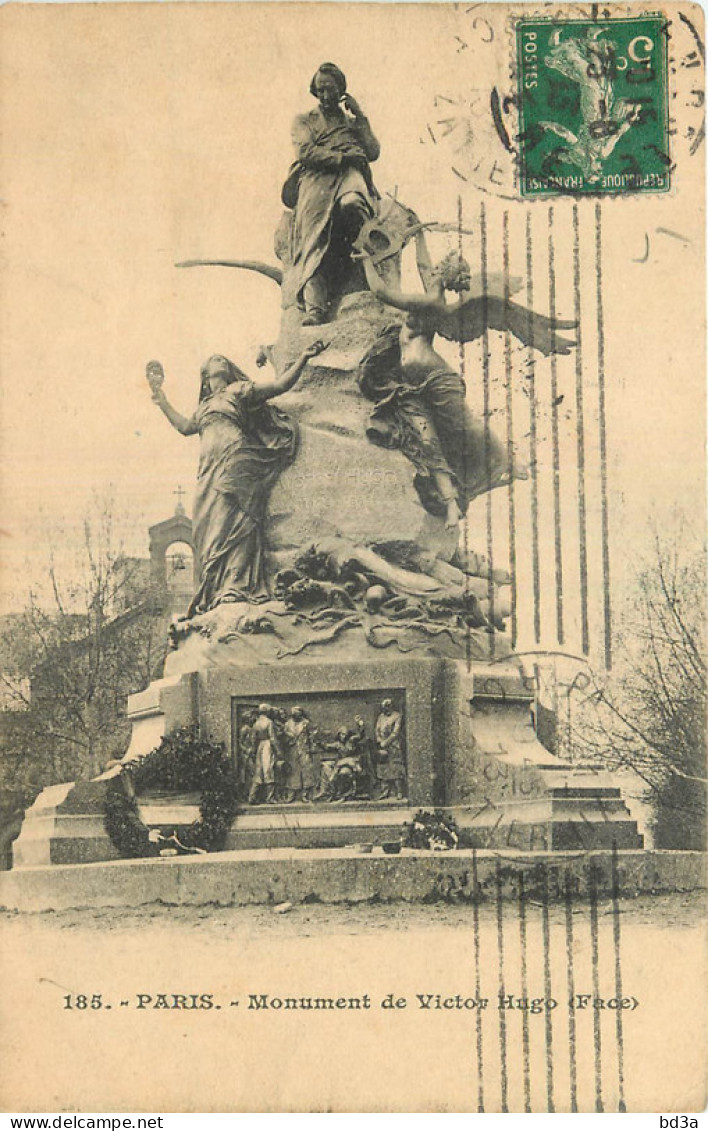 75 - PARIS - MONUMENT DE VICTOR HUGO - Autres Monuments, édifices
