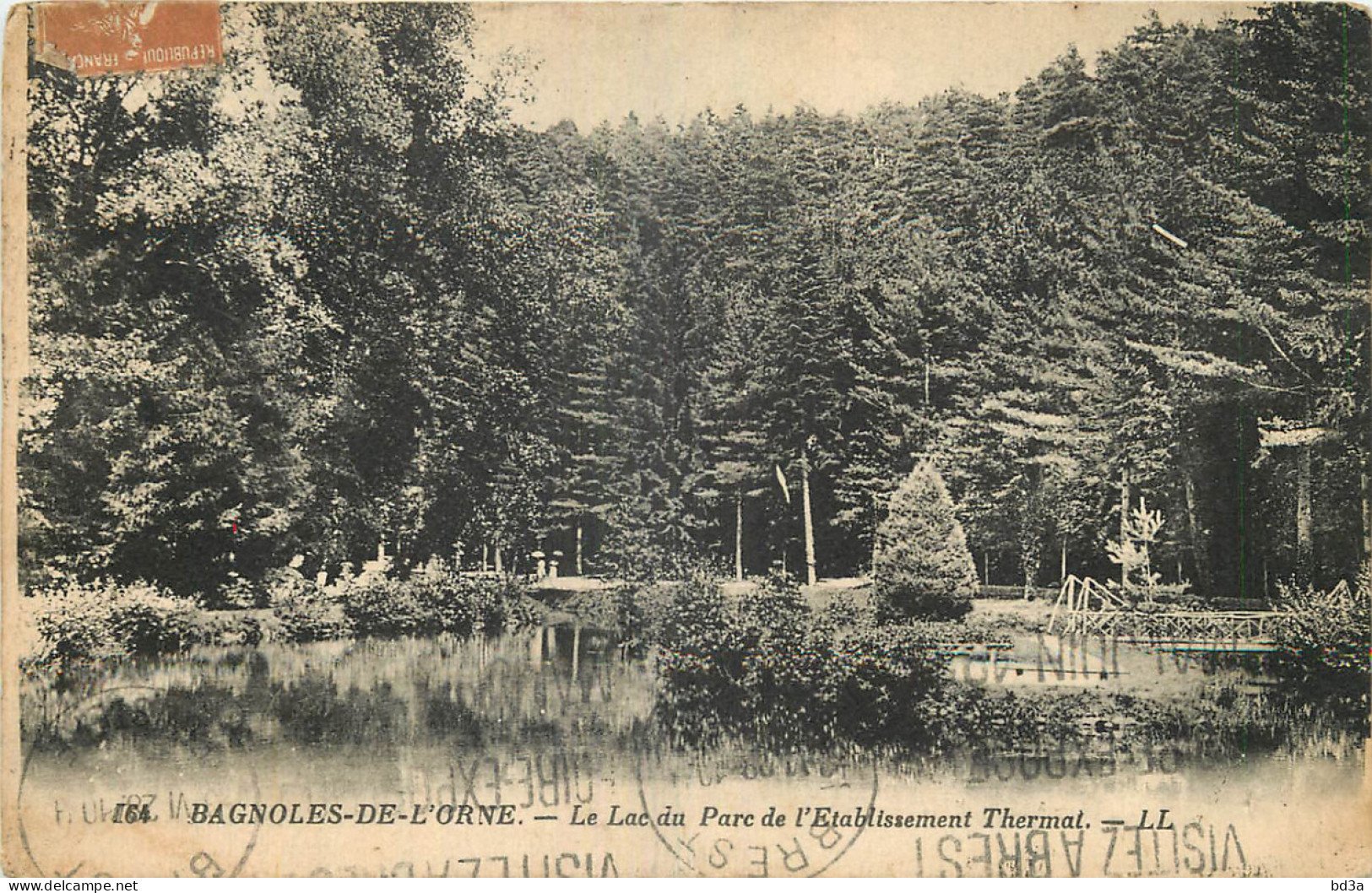 61 - BAGNOLES DE L'ORNE - LE LAC DU PARC - Bagnoles De L'Orne