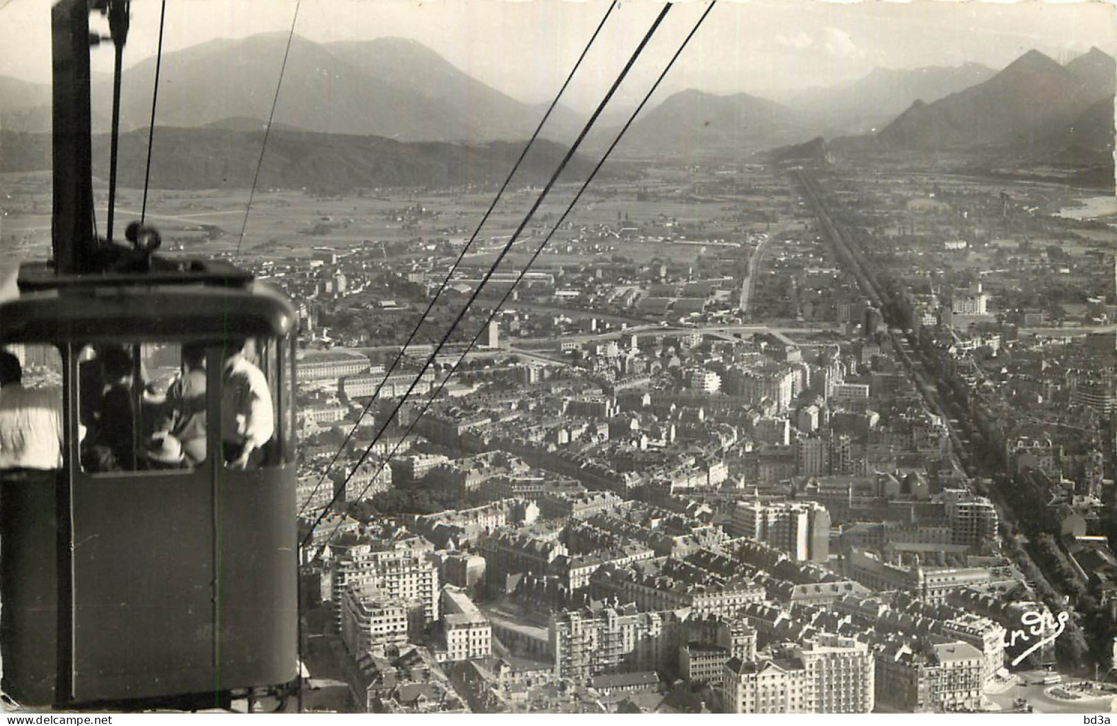 38 - GRENOBLE - TELEPHERIQUE DE LA BASTILLE - Grenoble