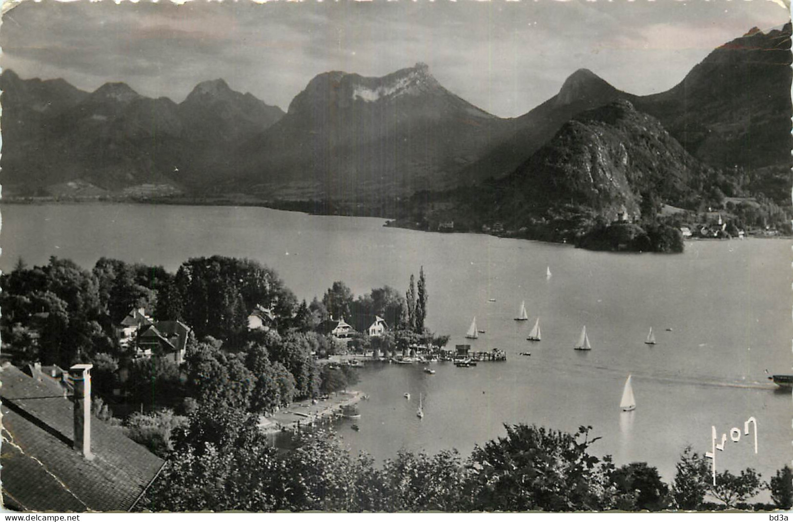 74 - LAC D'ANNECY - VUE GENERALE SUR TALLOIRES - Annecy