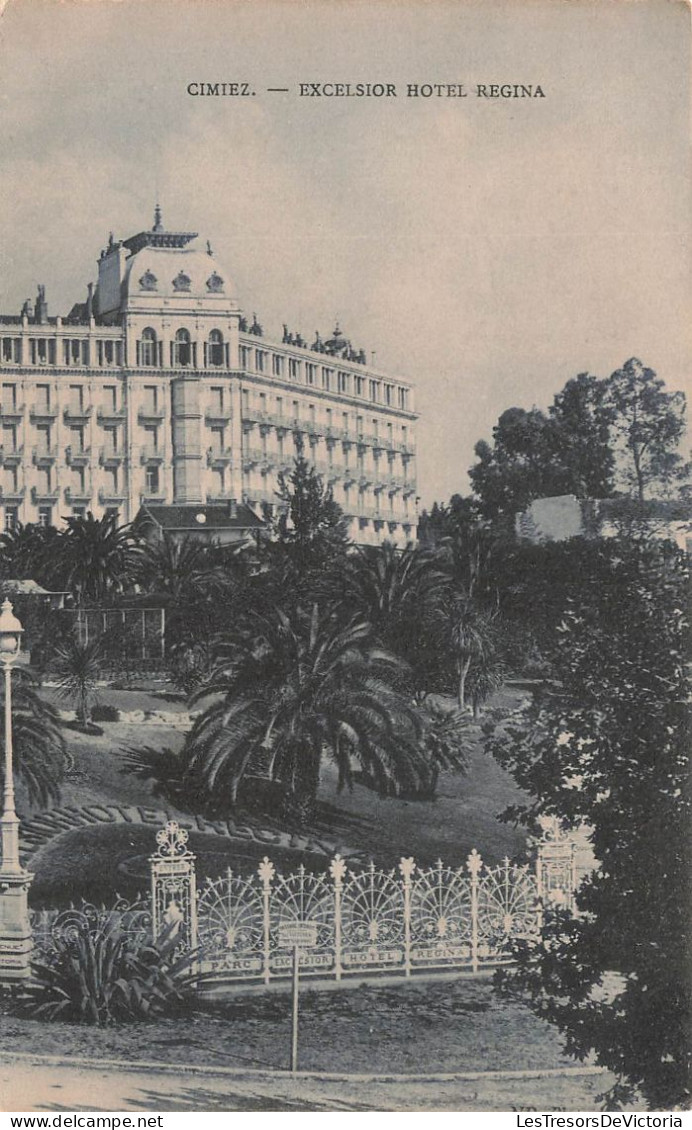 FRANCE - Cimiez - Excelsior Hotel Regina - Carte Postale Ancienne - Andere & Zonder Classificatie