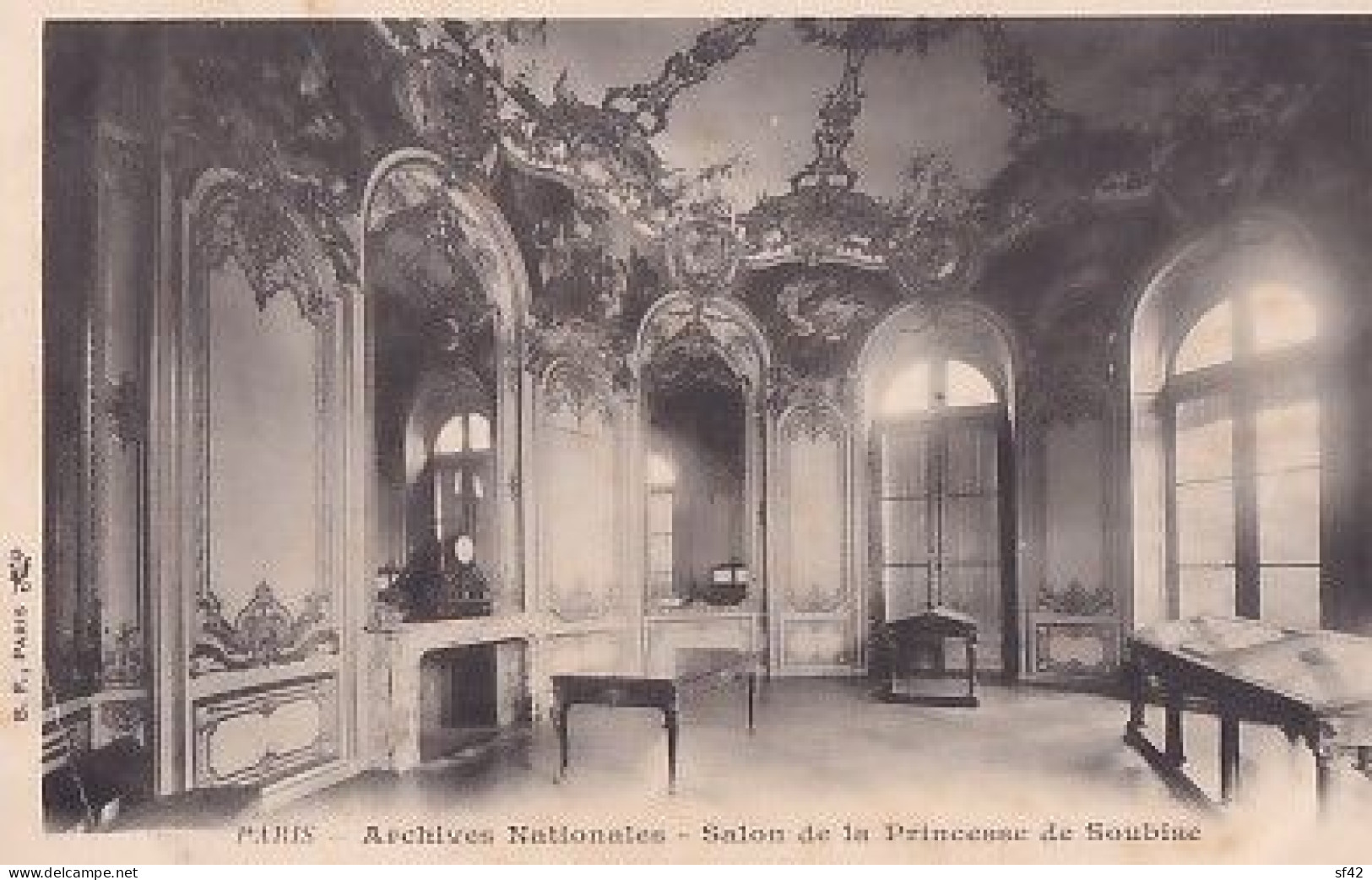 PARIS       ARCHIVES NATIONALES. SALON DE LA PRINCESSE DE SOUBISE   PRECURSEUR - Other Monuments