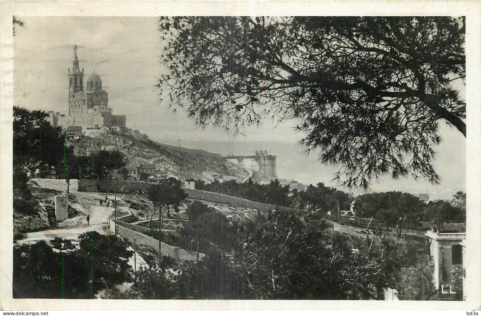 13 - MARSEILLE - NOTRE DAME - Notre-Dame De La Garde, Aufzug Und Marienfigur