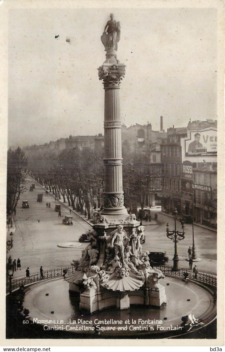 13 - MARSEILLE - PLACE CASTELLANE - Canebière, Centre Ville