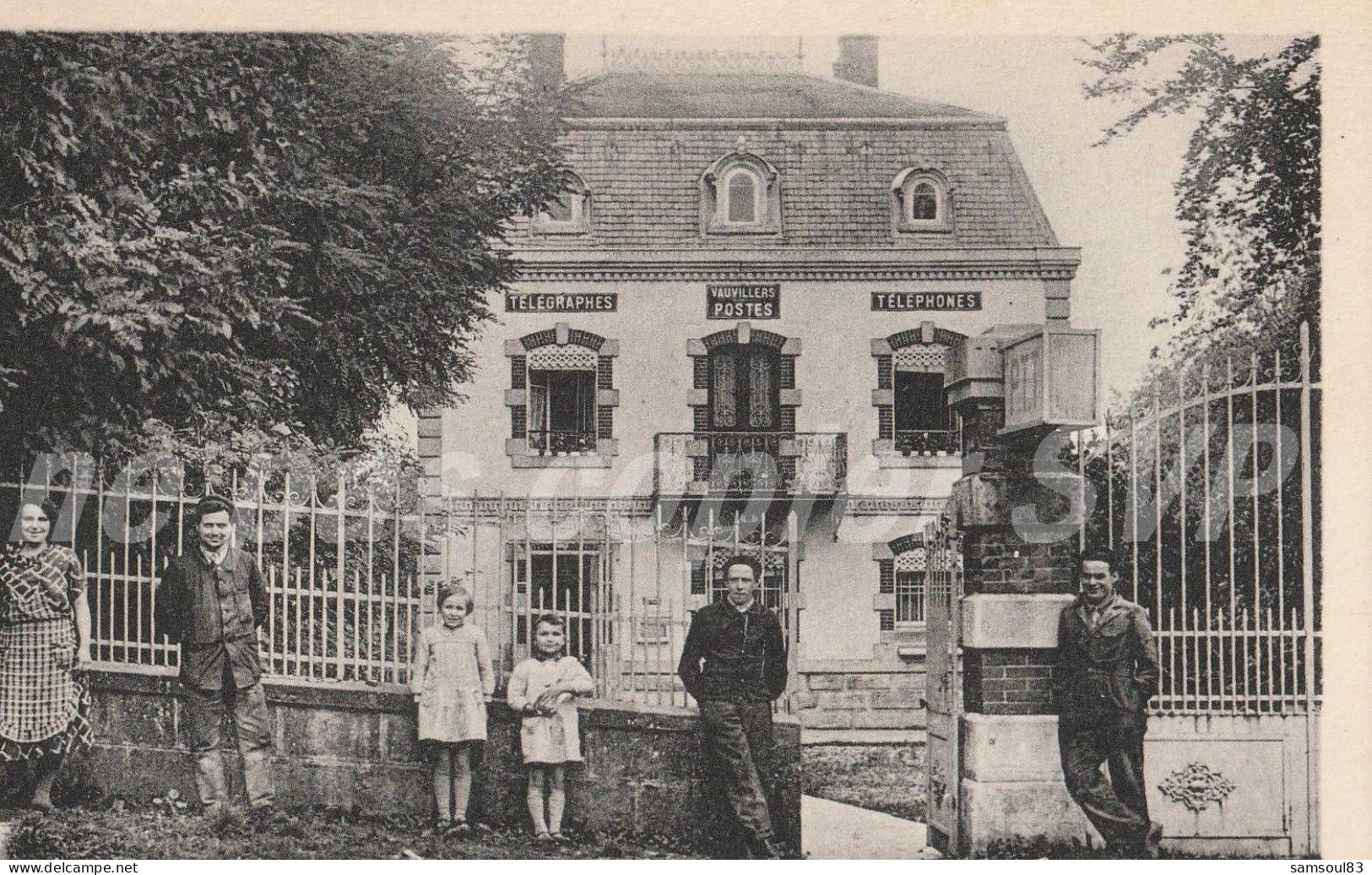 Carte Postale CPA Environs Vauvillers (70) La Poste - Vauvillers