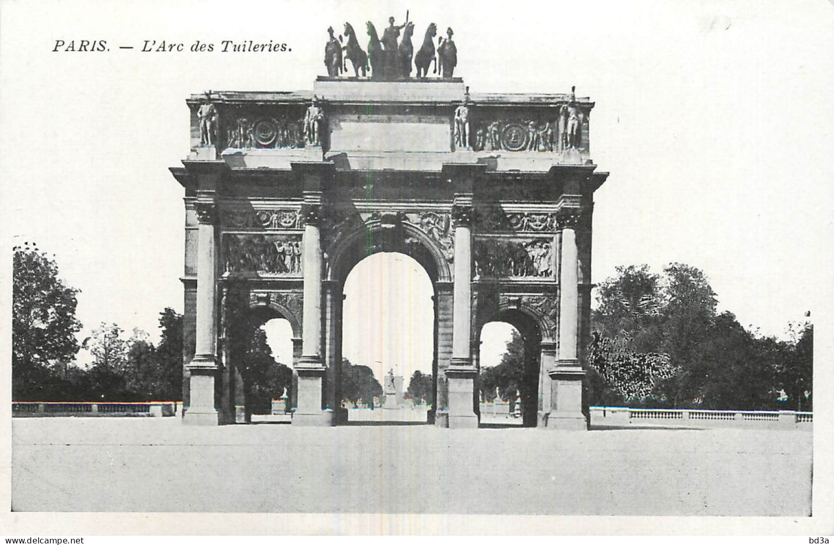 75 - PARIS - ARC DES TUILERIES - Autres Monuments, édifices