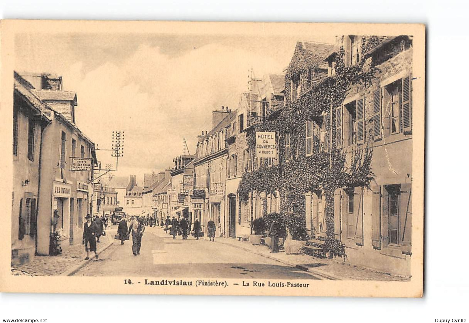 LANDIVISIAU - La Rue Louis Pasteur - Très Bon état - Landivisiau
