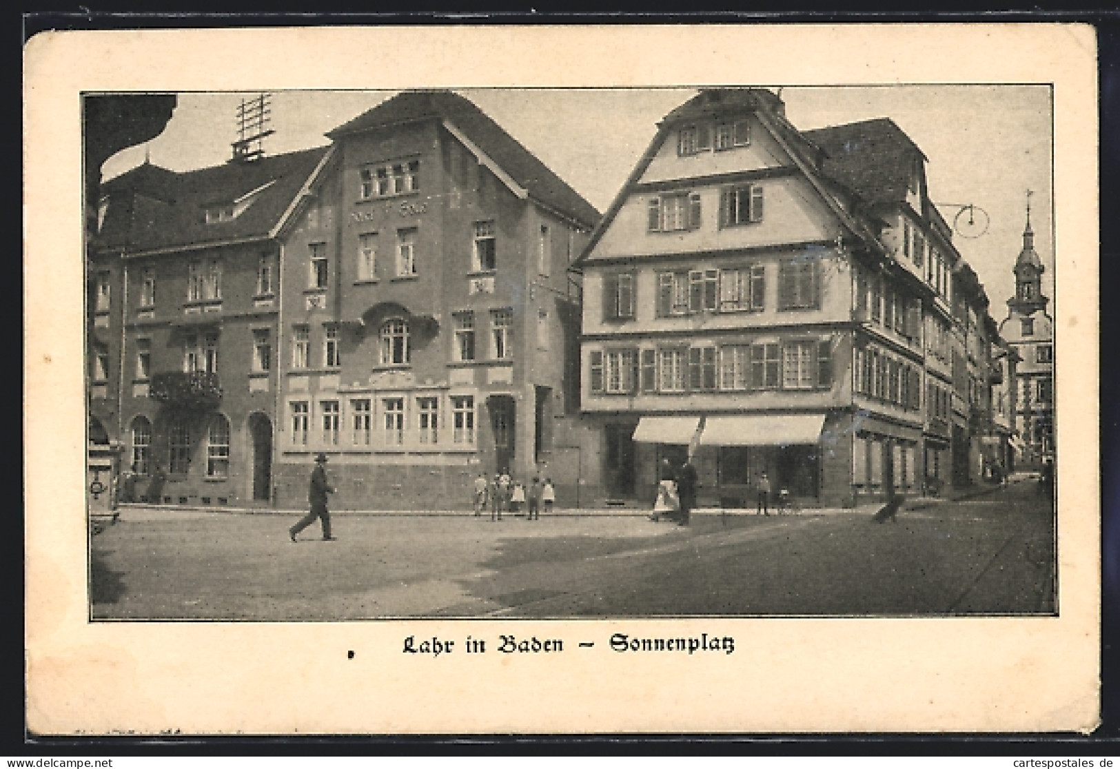 AK Lahr In Baden, Ansicht Sonnenplatz  - Lahr