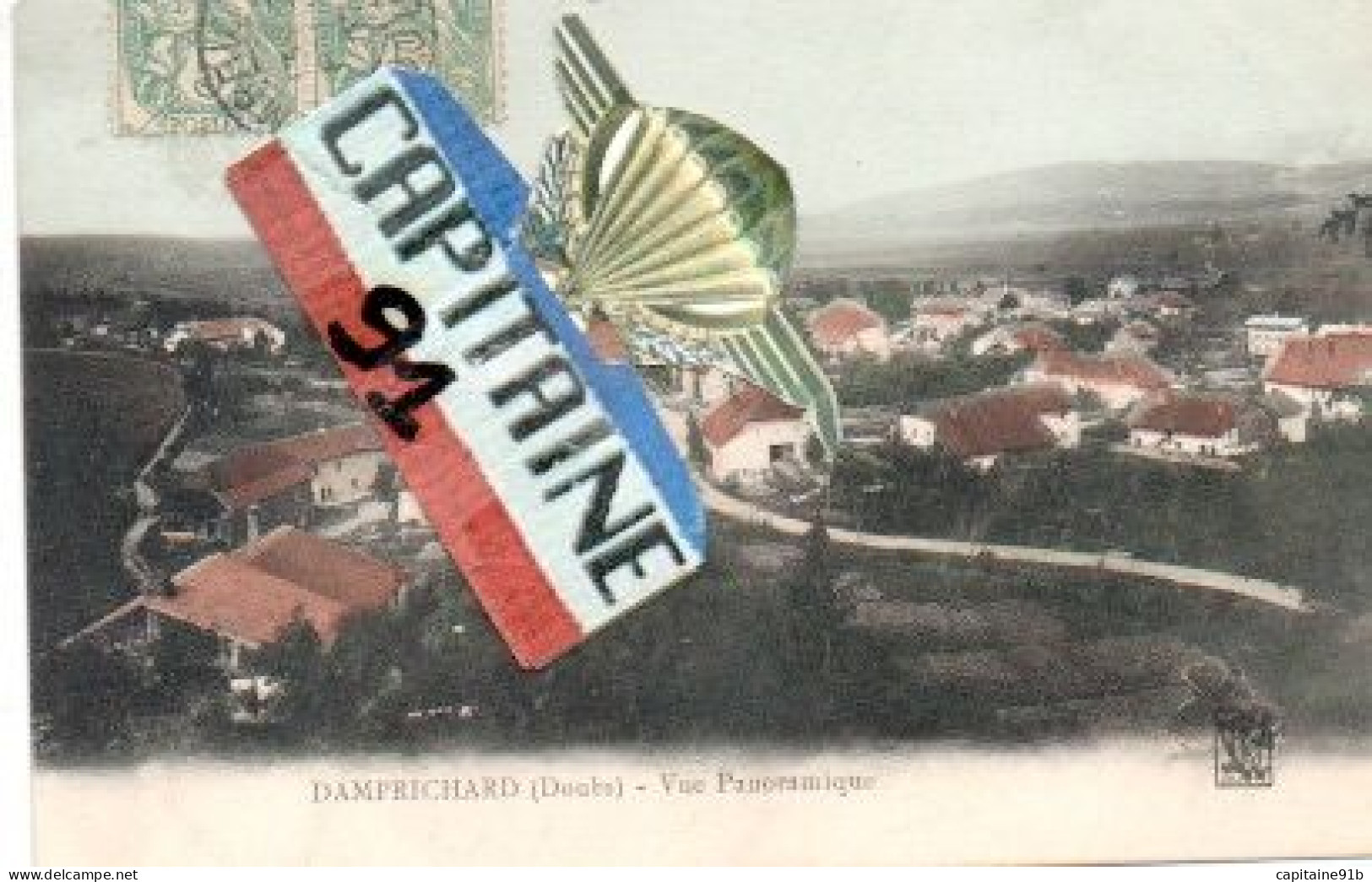 CPA DAMPRICHARD DOUBS VUE PANORAMIQUE. X X - Andere & Zonder Classificatie