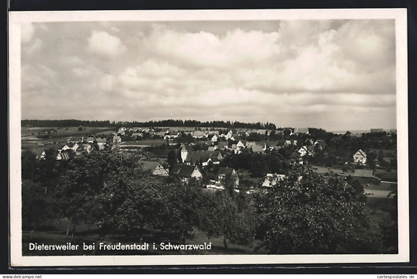 AK Dietersweiler /Freudenstadt, Gesamtansicht Aus Der Vogelschau  - Freudenstadt