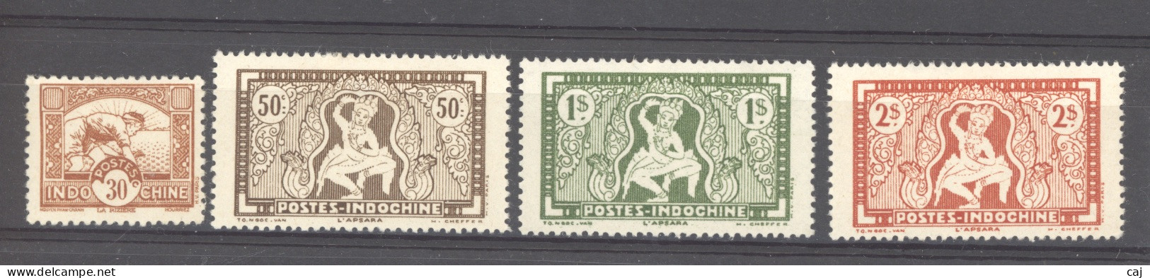 Indochine   :  Yv  232-35  ** - Ongebruikt