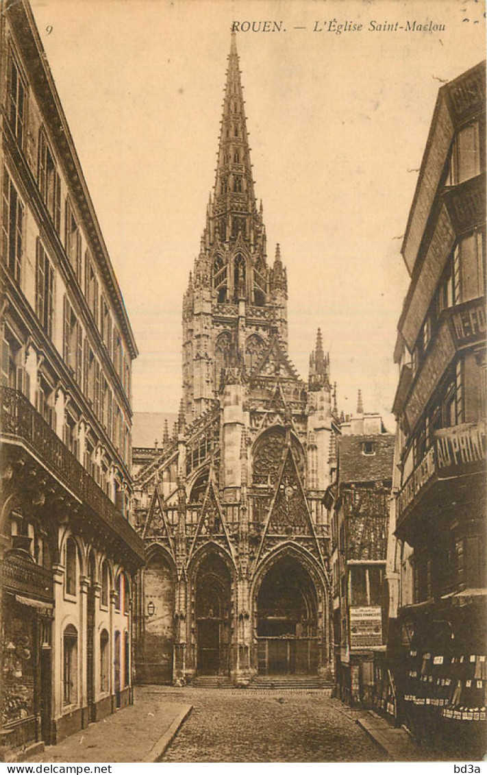 76 - ROUEN - EGLISE SAINT MACLOU - Rouen