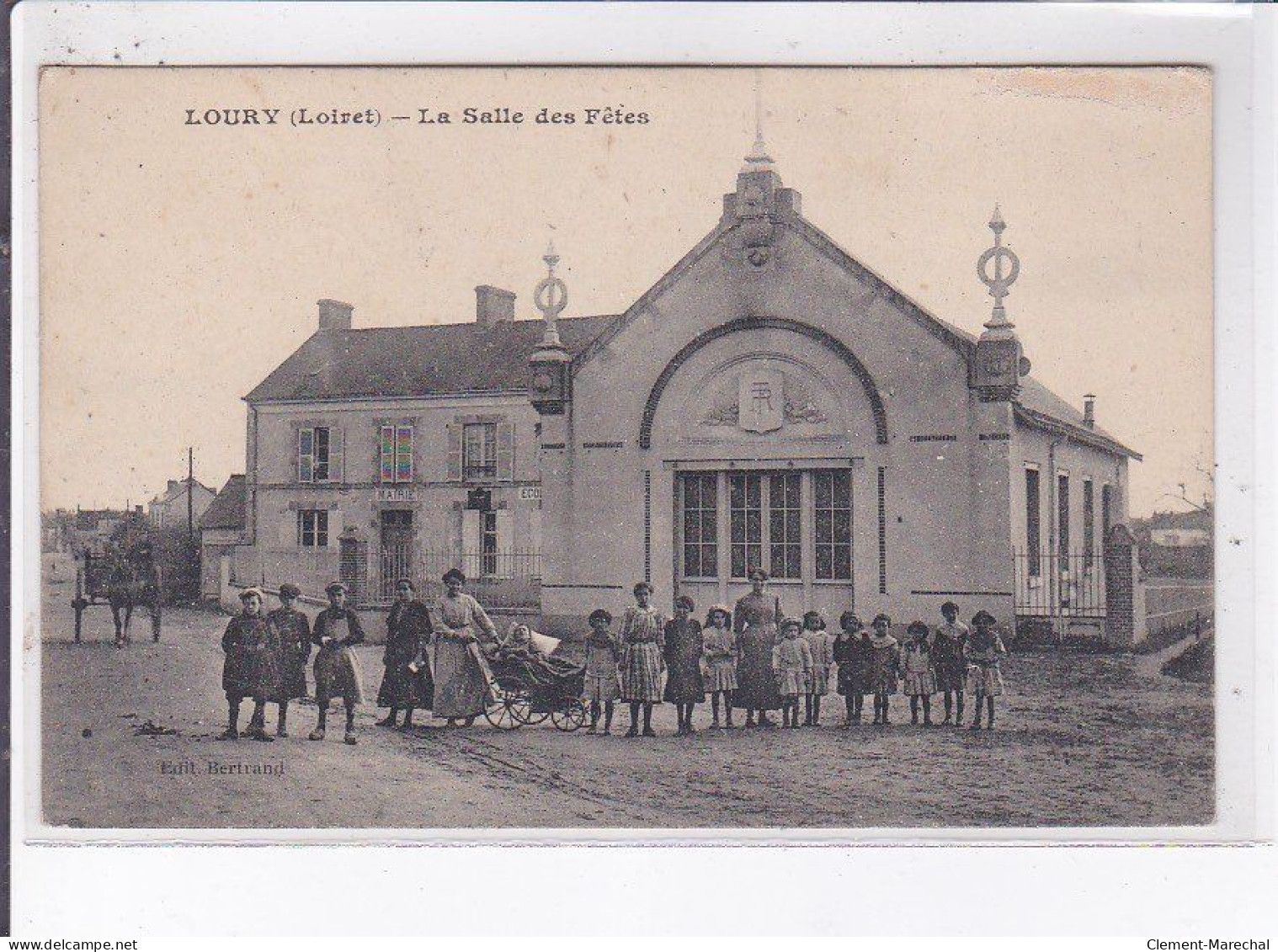 LOURY: La Salle Des Fêtes - Très Bon état - Sonstige & Ohne Zuordnung