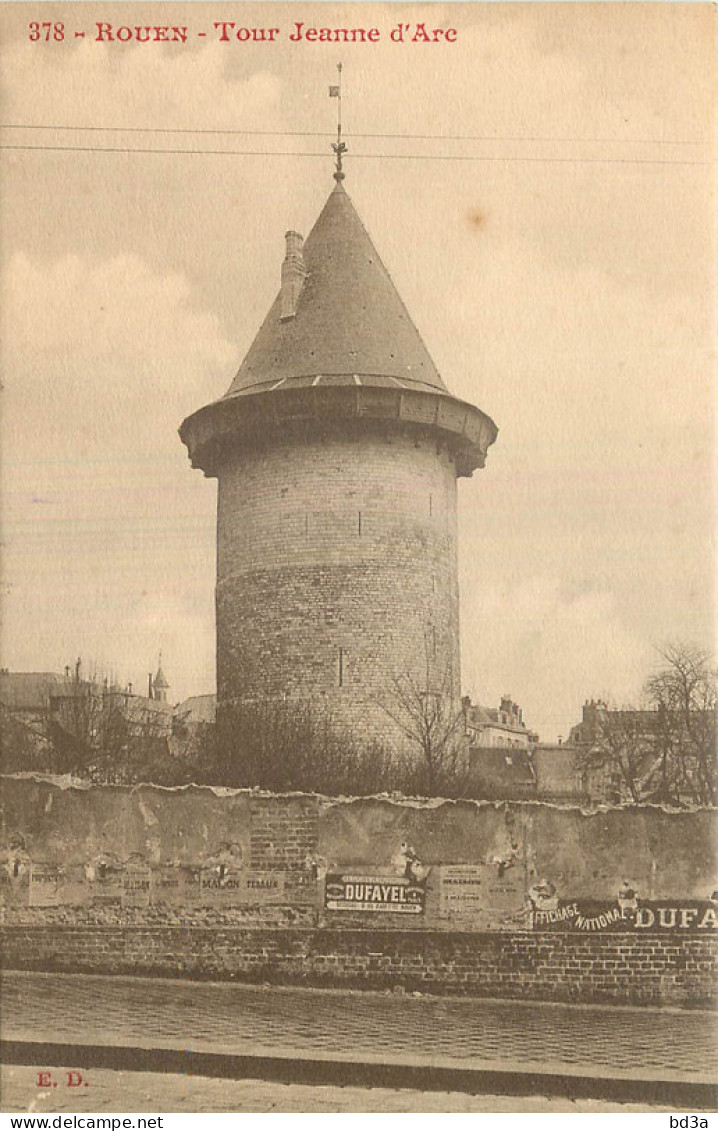 76 - ROUEN - TOUR JEANNE D'ARC  - Rouen