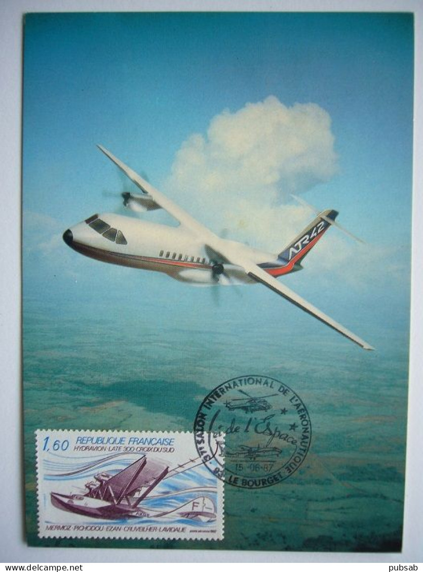 Avion / Airplane / AEROSPATIALE / ATR 42 / Carte Maximum - 1946-....: Moderne