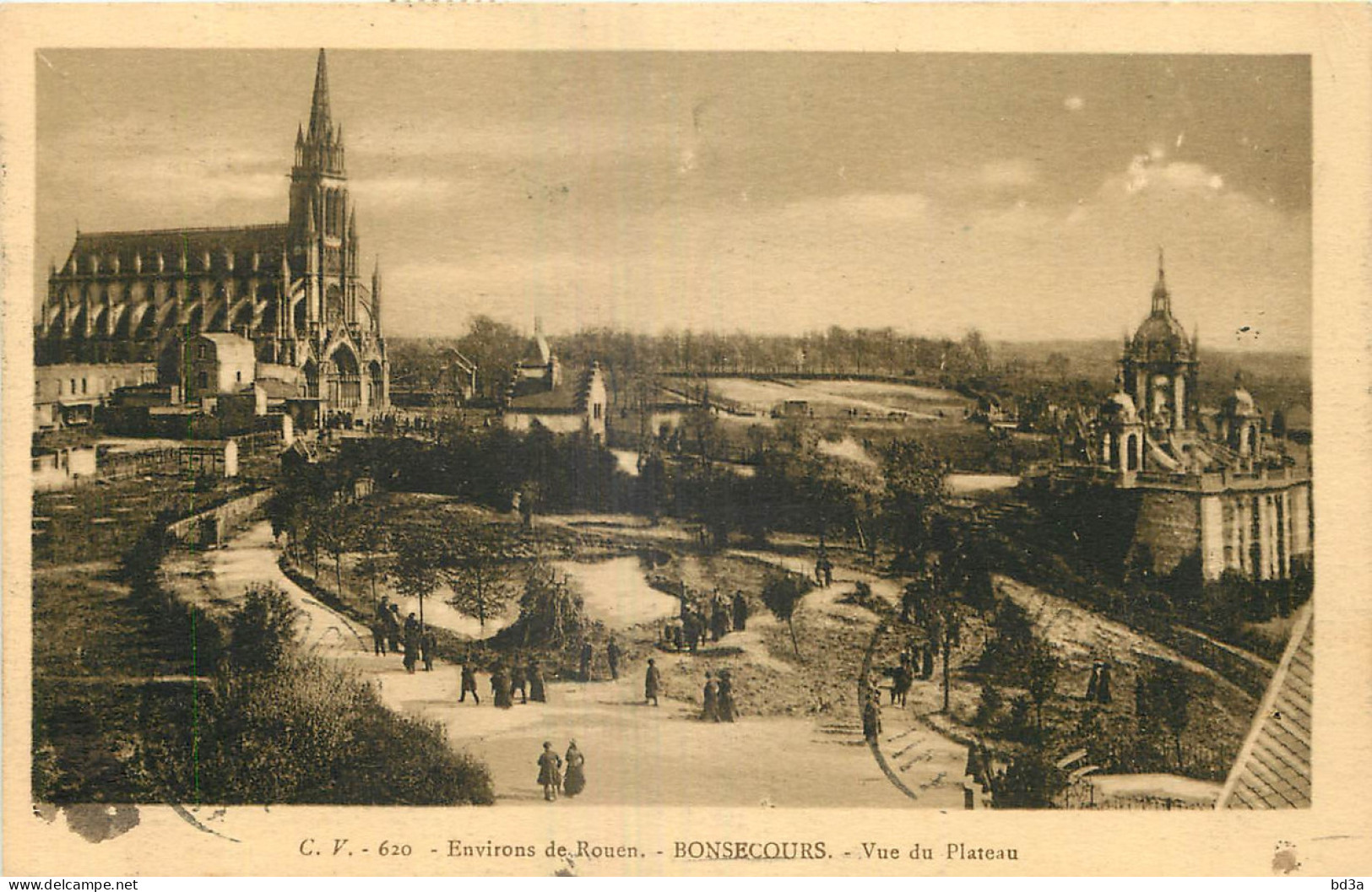 76 - ROUEN - BONSECOURS  - Bonsecours