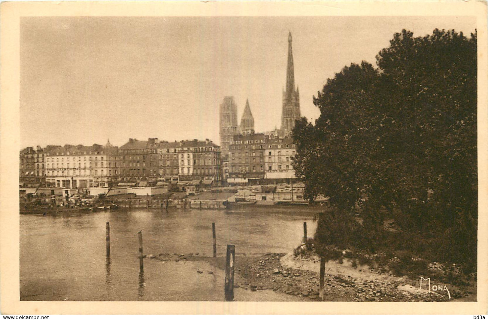 76 - ROUEN - VUE PRISE DU PONT CORNEILLE - Rouen