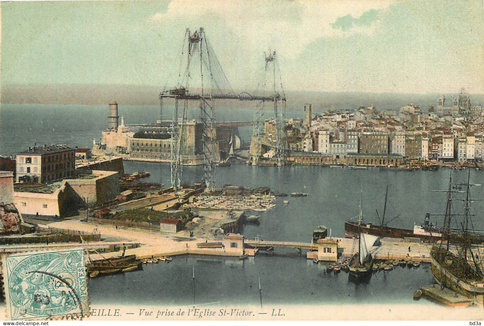 13 - MARSEILLE - VUE PRISE DE L'EGLISE SAINT VICTOR - Non Classés