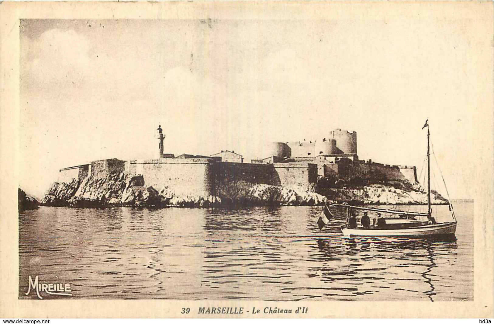 13 - MARSEILLE - CHATEAU D'IF - Festung (Château D'If), Frioul, Inseln...