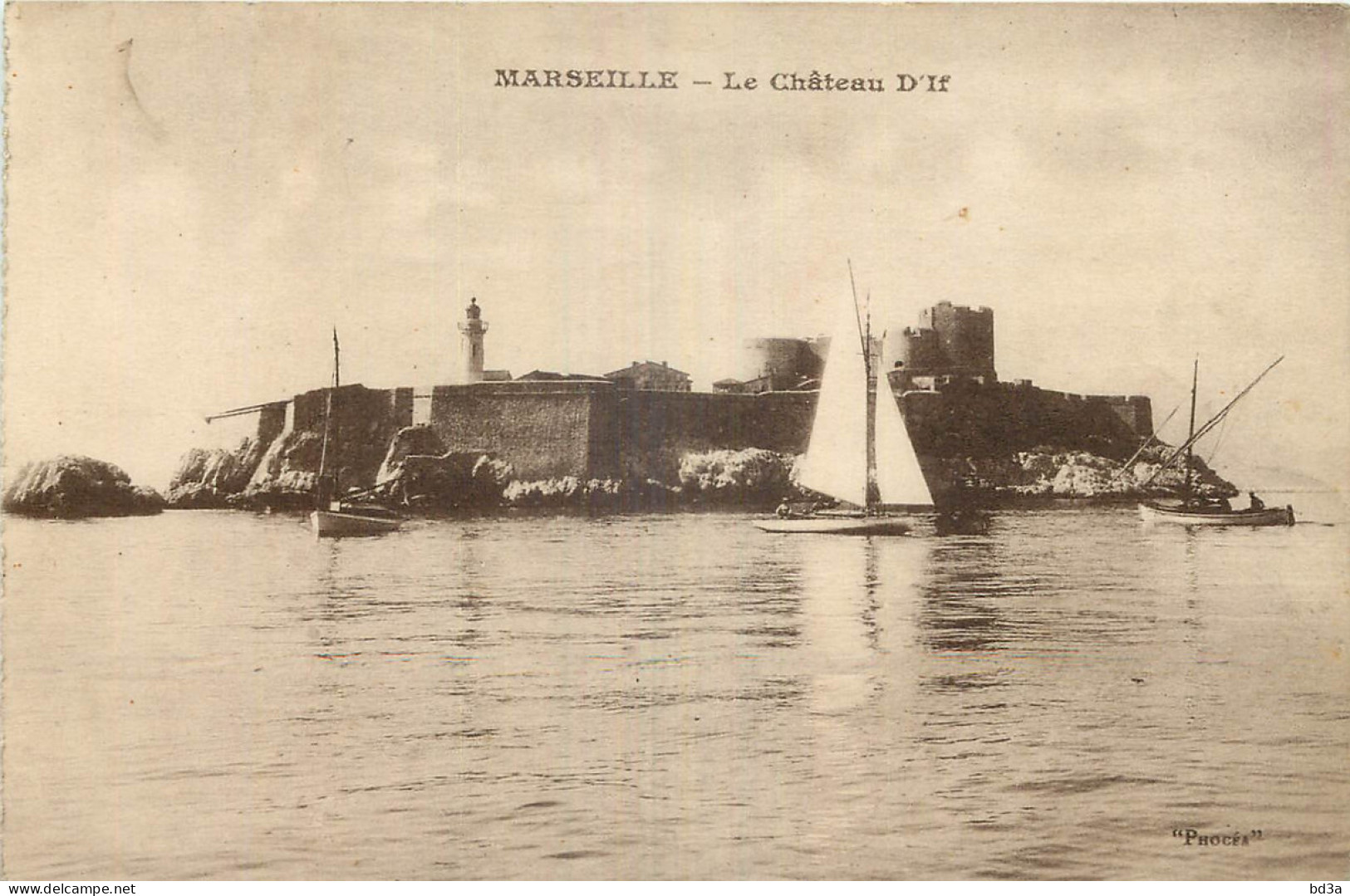 13 - MARSEILLE - LE CHATEAU D'IF - Château D'If, Frioul, Islands...