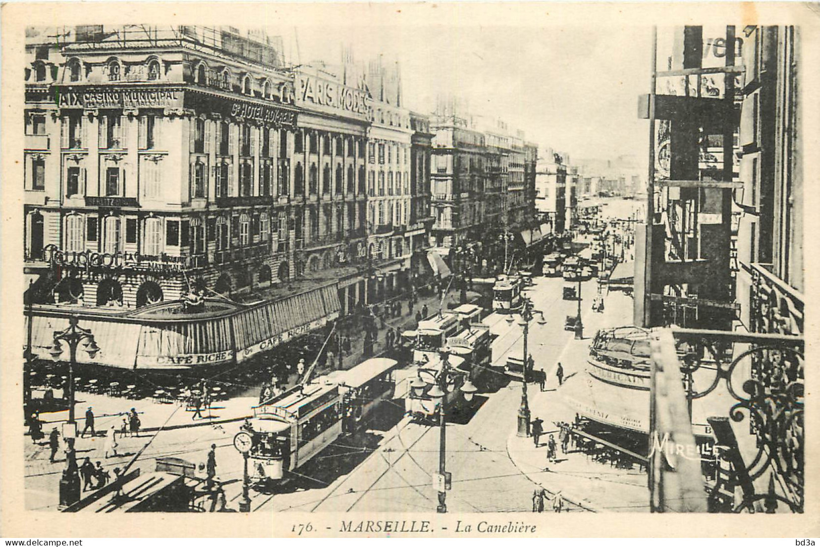 13 - MARSEILLE - LA CANEBIERE - The Canebière, City Centre