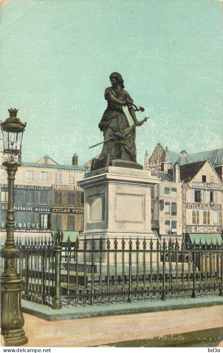 60 - BEAUVAIS -  STATUE DE JEANNE D'ARC  - Beauvais