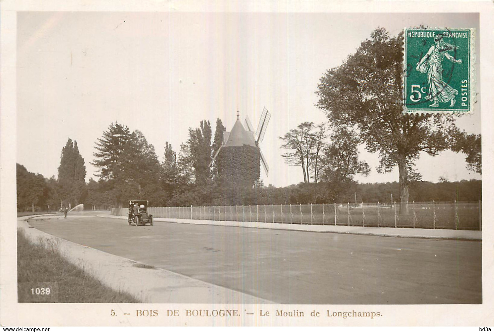 75 - PARIS - BOIS DE BOULOGNE - MOULIN DE LONGCHAMP - Distretto: 16